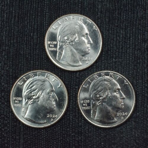 2024 D Zitkala-Sa Quarters in Extremely Fine Condition (3 Coins) Free Shipping! - Picture 2 of 6