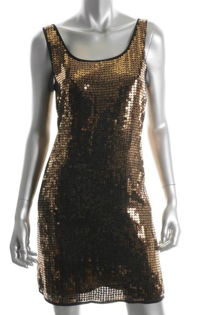 gold club dress