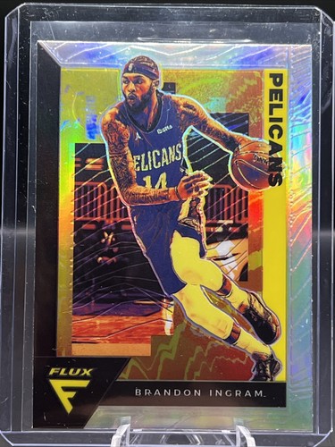 20/21 Panini Flux - BRANDON INGRAM SILVER PRIZM #110 New Orleans Pelicans - Picture 2 of 4