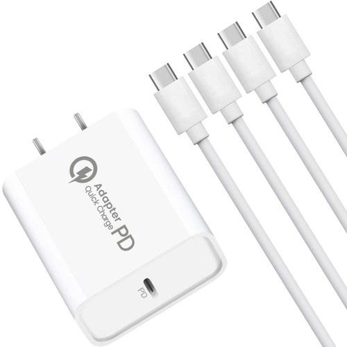 6FT Cable & 20W Fast Charging Type C Wall Charger For Samsung Galaxy S20 S22 S21 - Picture 44 of 53