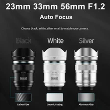 SIRUI Sniper 23mm F1.2 APS-C Auto Focus Cine Lens f/Sony E,Fujifilm X,Nikon Z