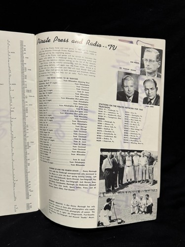1963 PITTSBURGH PIRATES YEARBOOK - ROBERTO CLEMENTE - MAZEROSKI - FORBES FIELD - Picture 8 of 9