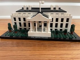 LEGO ARCHITECTURE: The White House (21006) COMPLETE (READ DESCRIPTION!)