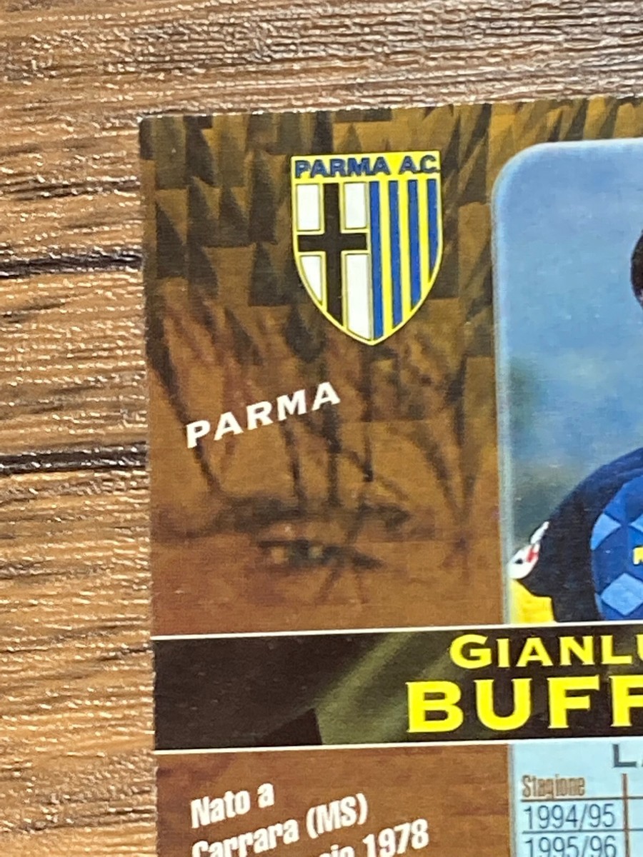Buffon AC PARMA ブッフォン Panini Card Calcio 98 1998 Serie A #34 Gianluigi Buffon