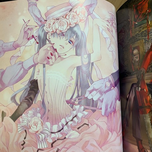 Black Butler Artworks vol.1 Kuroshitsuji Illustrations Yana Toboso 2014 Book JPN - Picture 17 of 24
