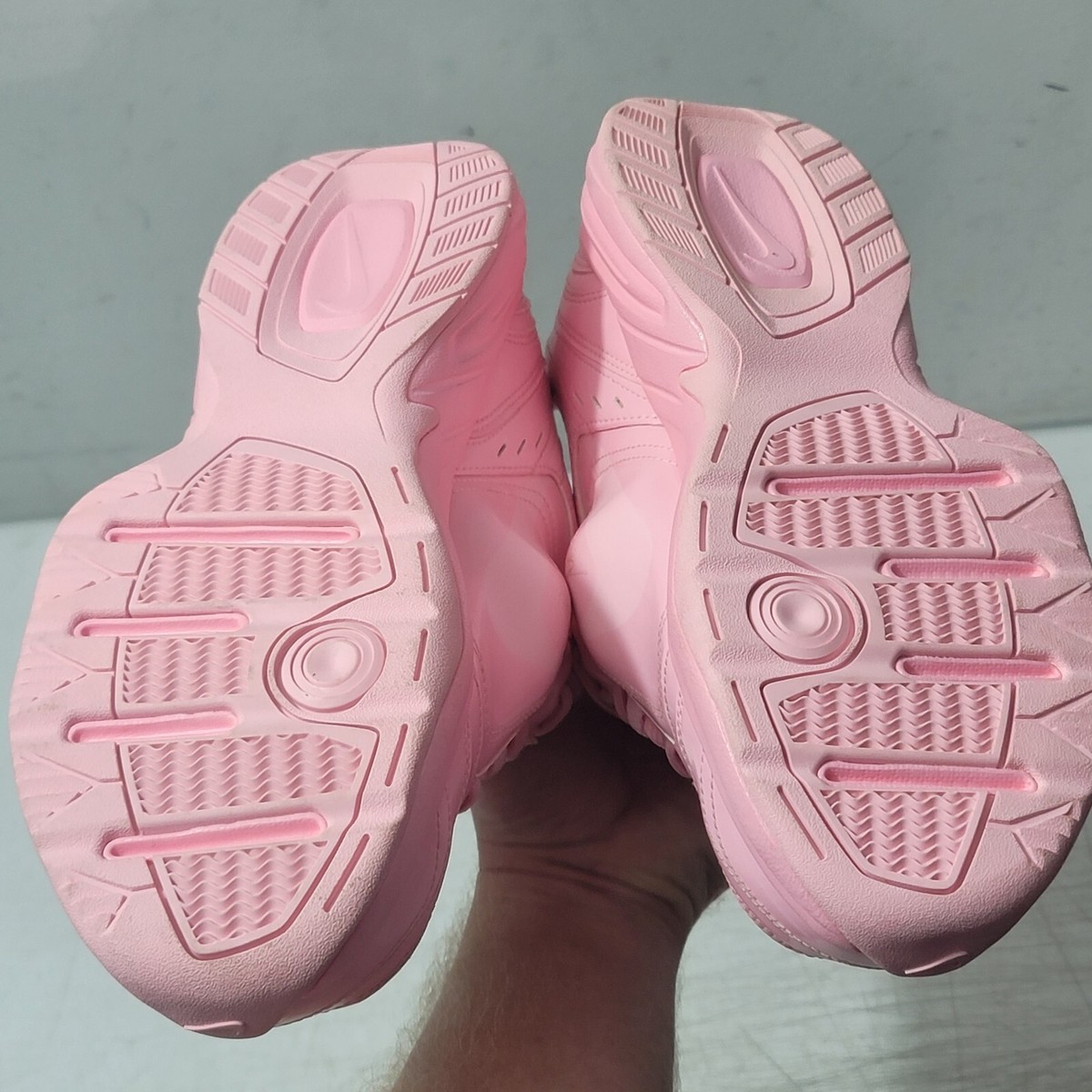 Nike Air Monarch IV / Martine Rose Triple Pink Mens Size 8