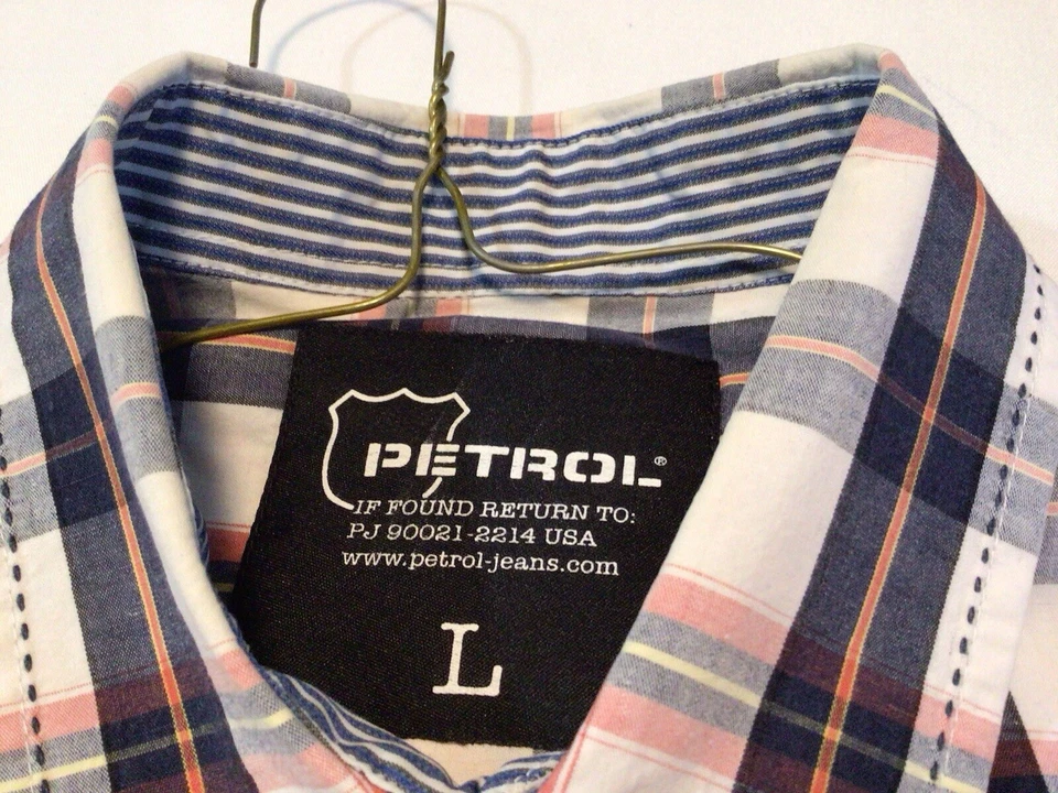Cuadros Pertrol Industries para hombre talla L  Foto 3 de 4