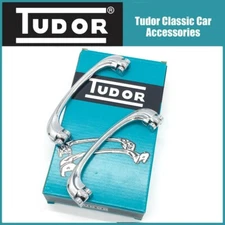 Pair Chrome Interior Door Pull Handles Classic, Kit Car, Hot Rod LWH106 650306