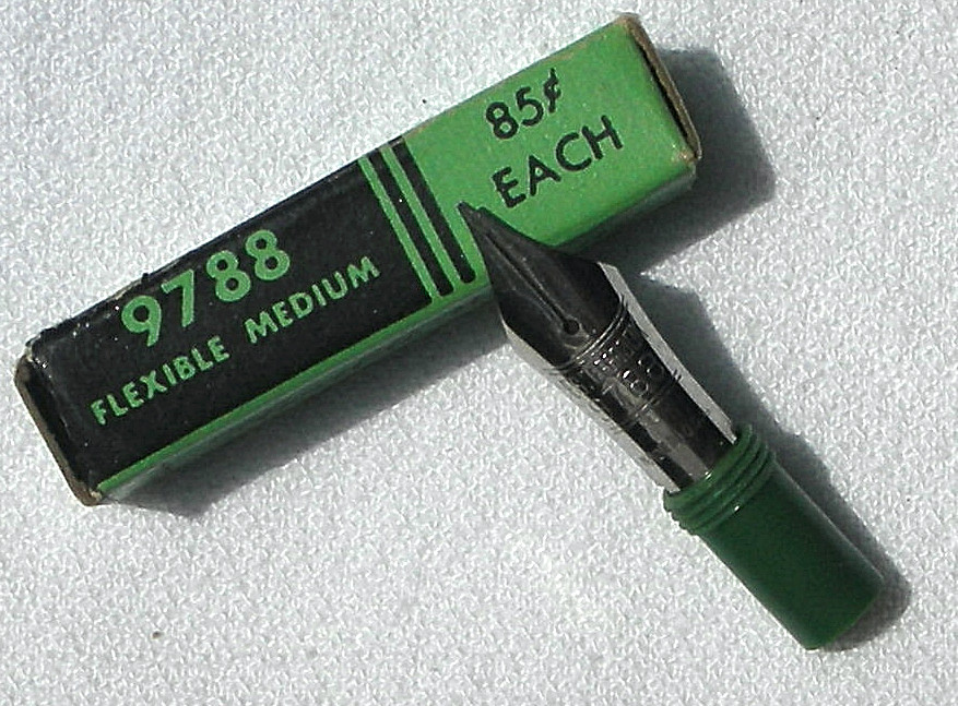 Esterbrook Durachrome Renew Point 9788 Flexible Medium New Old Stock Product