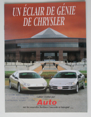 CHRYSLER Cahier by Auto mag 1998 dealer brochure - French - Canada ST1002000218 