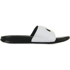 NWT Nike Men s Benassi JDI Slides Sport Sandal White Size 14 Comfort Slip-On