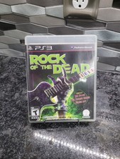 Rock of the Dead Video Game Sony PlayStation 3 PS3 2010 Tested Manual Included