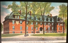 1085| ELIZABETH COLLEGE FOR WOMEN, CHARLOTTE, N. C Postcard