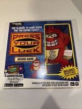 PRESS YOUR LUCK Classic TV Board Game w/ Coll...