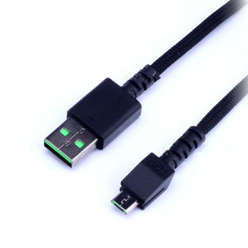 Micro USB Mouse Cable Line for Razer Basilisk Viper Ultimate Naga Deathadder C - Picture 6 of 8