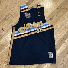 Harlem Globetrotters Geese 35 Fubu Platinum Jersey XL Goose