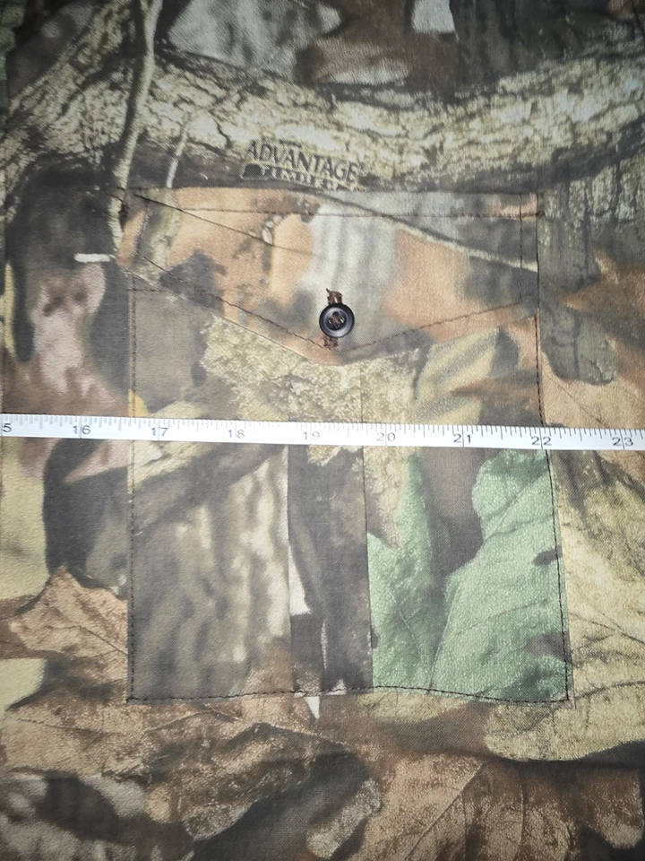 RedHead Advantage Timber Camo Short Sleeve 100% Cotton 3X - Image 3 of 4