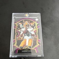 2020  Select Jordan Love Packers Rookie Prizm Concourse #47 Football die cut