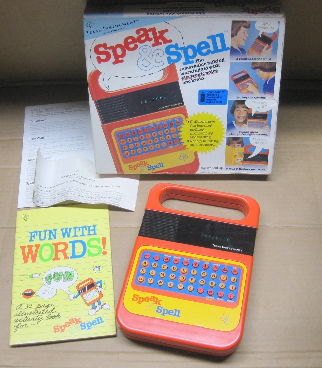 Speak & Spell 1978 Electronic Games for sale - eBay