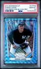 Aaron Judge 2014 Bowman Top Prospects Blue Wave Refractor PSA 10