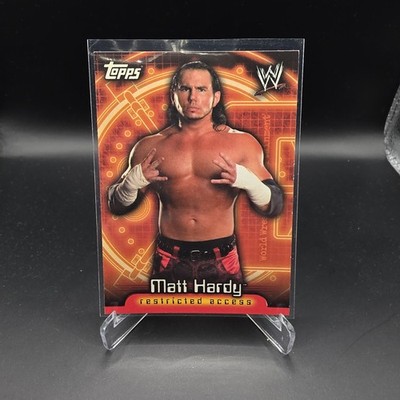 2006 Topps WWE - Insider Restricted Access - MATT HARDY #18 - NM/MT