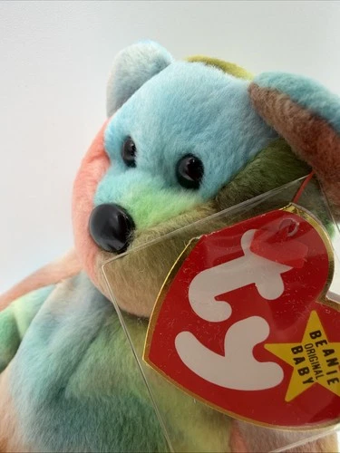 Ty Beanie Baby Garcia Bear 4th Gen Tags MWMT Rare Vintage Plush