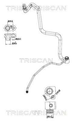 Klimaleitung FÜR Mini Mini Countryman (R60) - Triscan 9010 11025-image