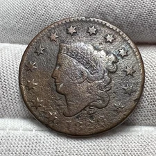 1820 Small Date N-6/R-4 Coronet Head Large Cent receive coin pictured #3305