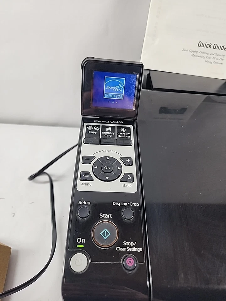 EPSON Stylus CX8400 All-In-One Inkjet Printer, Copier, Scanner NO BOX NEVER USED - Image 2 of 4