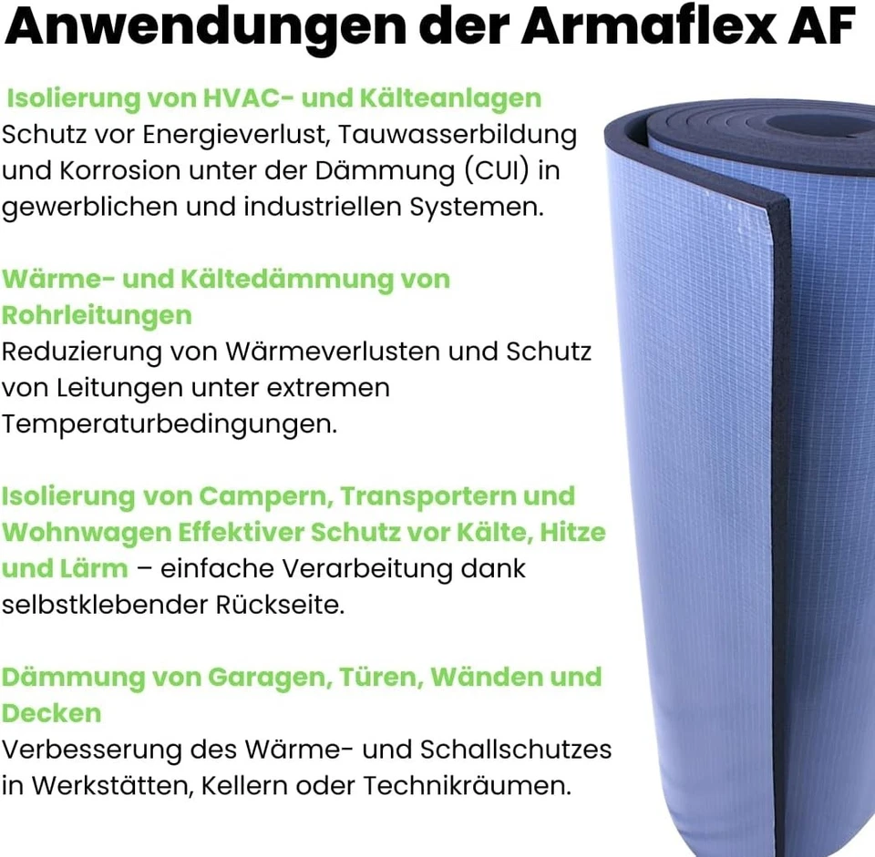 Armaflex AF 6-32mm selbstklebend Kautschuk Isolierung Dämmung - Bild 4 von 4