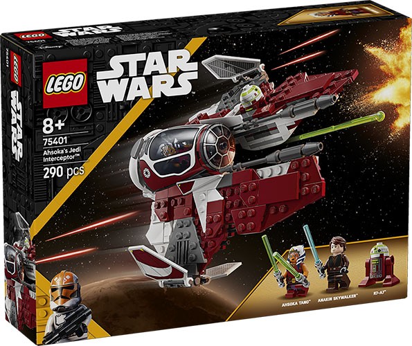Regala LEGO Star Wars 75401: L'Interceptor di Ahsoka Tano
