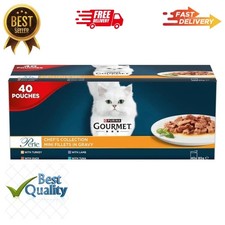 Image of GOURMET Perle Chef's Collection in Gravy Wet Adult Cat Food 40x85g