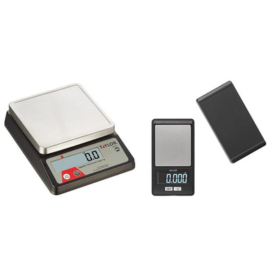 Digital Portion and Precision Control Scale Bundle (11-Pound and 16 Oz)
