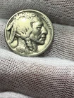 1924 S Full Date Part Horn Higher Grade Buffalo Nickel Nice Better Date US Coin!