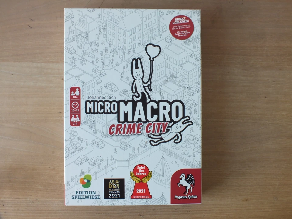 Pegasus MicroMacro   Crime City (Edition Spielwiese) - Bild 1 von 1
