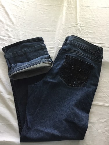 Code Bleu Annette Modern Rise Bootcut Womens Jeans Size 14/31 Blue - Picture 7 of 10