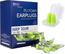 200Pairs Foam Earplugs, 32Db Disposable Noise Reduction Ear Plugs, Hearing Pr...
