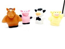 Tomy Replacement Figures Horse Pig Sheep Cow lot of 4