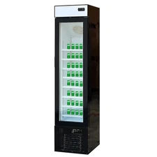 16.5" Commercial Glass Door Merchandiser Beverage Refrigerator Display Cooler