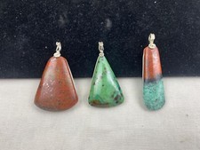 Bisbee Mine Navajo Turquoise Pendant