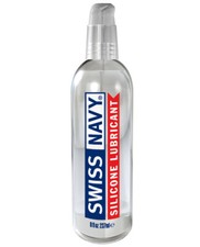 Swiss Navy Premium Silicone Based Lubricant 8 oz - Made in USA