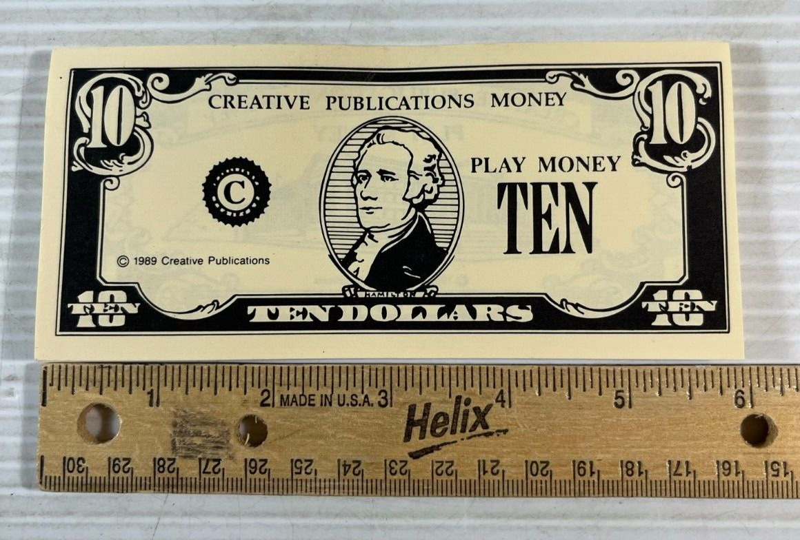 Creative Publications Play Money Approximately 800 Bills in all