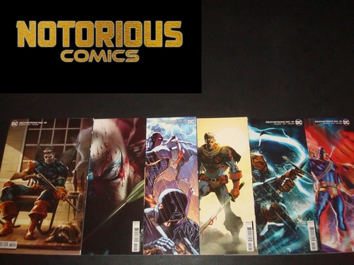 Deathstroke INC 10 11 12 13 14 15 Complete Variant Set Year One DC EXCELSIOR BIN
