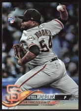 2018 Topps Reyes Moronta #519 Rainbow Foil RC San Francisco Giants