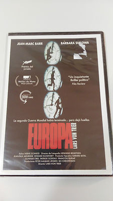 EUROPA DVD SLIM LARS VON TRIER JEAN-MARC BARR BARBARA SUKOWA REGION 2 ESP