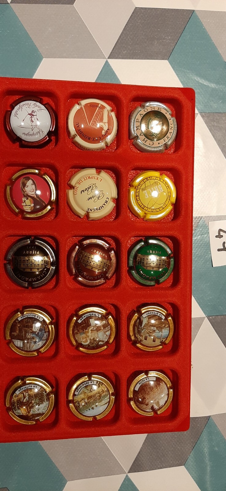 Lot de 40 Capsules De Champagne Lot 41 eBay