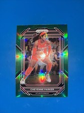 2023 Panini WNBA Prizm Green Refractor #117 Cheyenne Parker Atlanta Dream