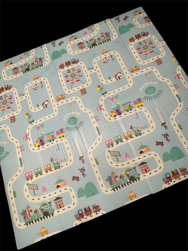 Soft Foam Extra Large 2 Sided Thick Baby Play Mat Tummy time Crawling Playing -3 - Picture 18 of 30