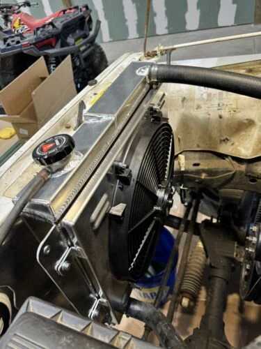 3Row Radiator Shroud Fan Fits 1987-2006 Jeep Wrangler YJ TJ 2.4,2.5 4.0-4.2L — 第 2/4 张图片