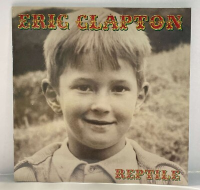 Eric Clapton Reptile 2001 - RARE Japanese Tour Program - envelope - 32p